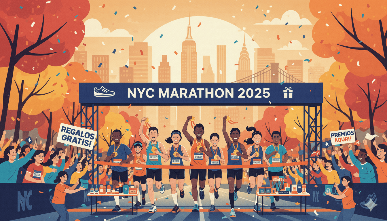 regalos maratón de new york